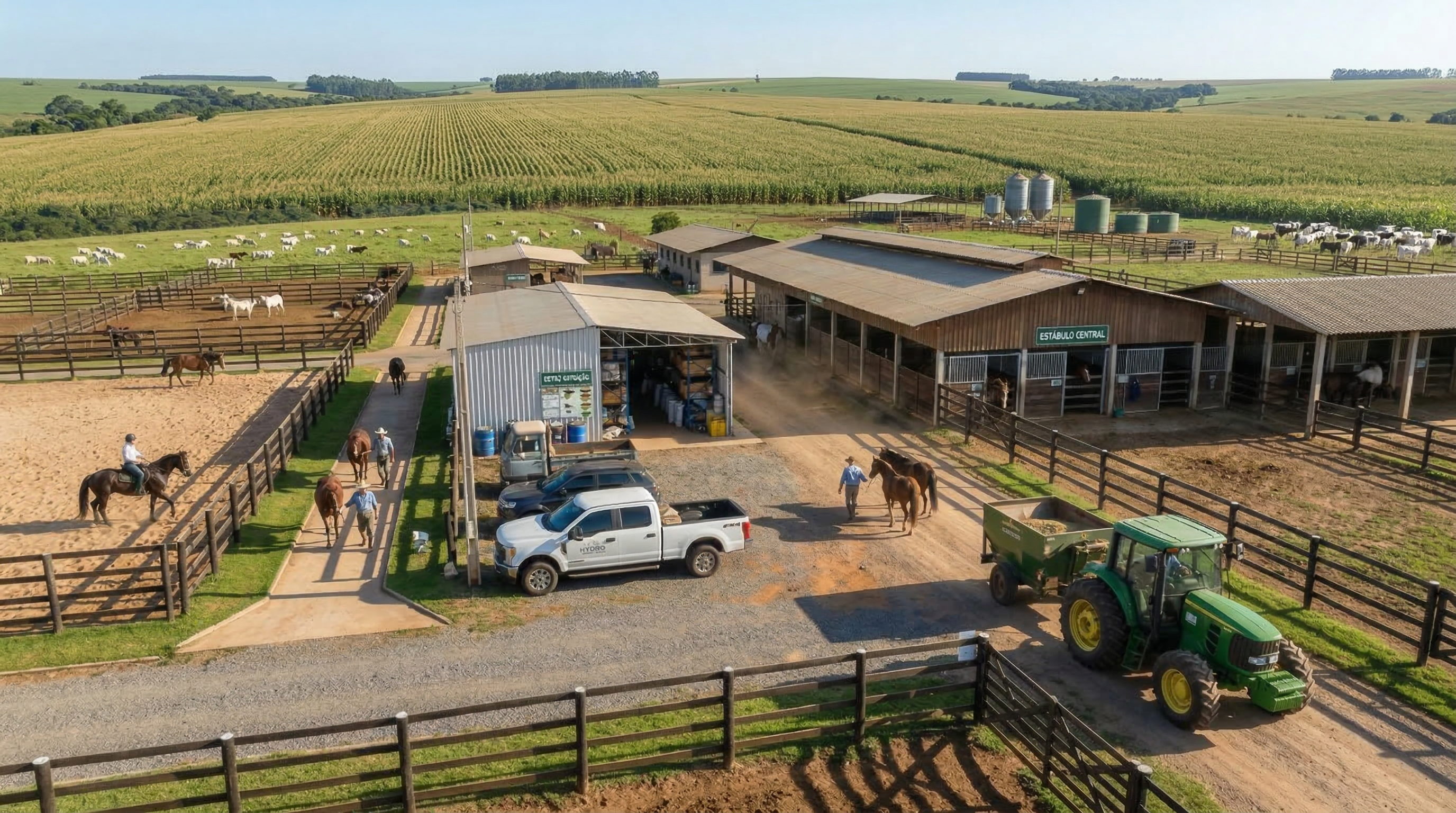 Operação agropecuária organizada
